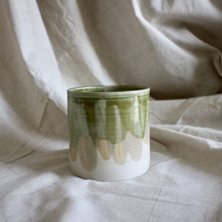 Cache pot pétales