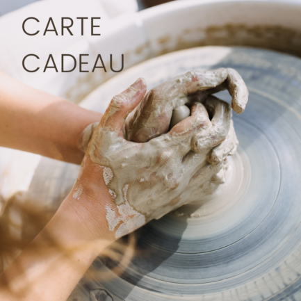CARTE CADEAU - valable pour un stage solo à l'atelier