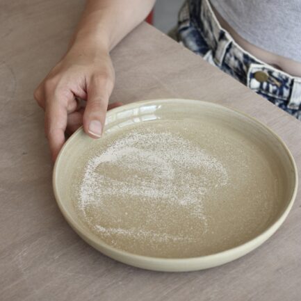 Assiette creuse comète